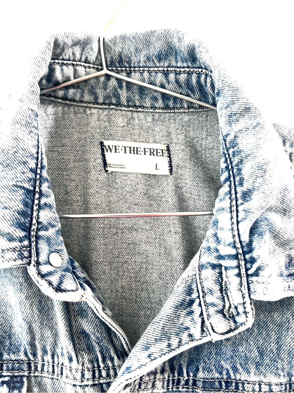 Free People We the Free Marci denim coverall Size L - Picture 6 of 8